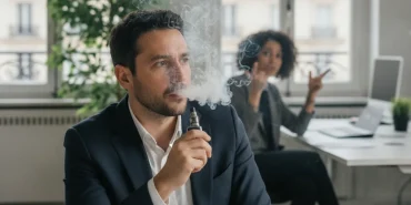t droit vapoter bureau
